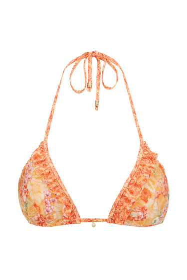 Palermo Triangle Bikini Top - Tangello